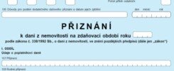 daňové přiznání